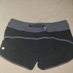 Lululemon Speed Up Shorts. Black 6